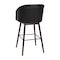 Flash Furniture 30" Black LeatherSoft Barstool with Wooden Legs AY-1928-30-BK-GG - alternate 4